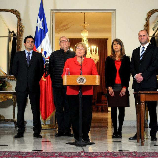 La présidente chilienne Michelle Bachelet a déclaré l'état de catastrophe naturelle. [Ariel Marinkovic - EPA]