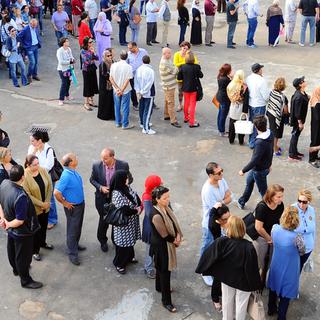 Les Tunisiens se sont déplacés en masse pour les législatives [AP Photo/Hassene Dridi]