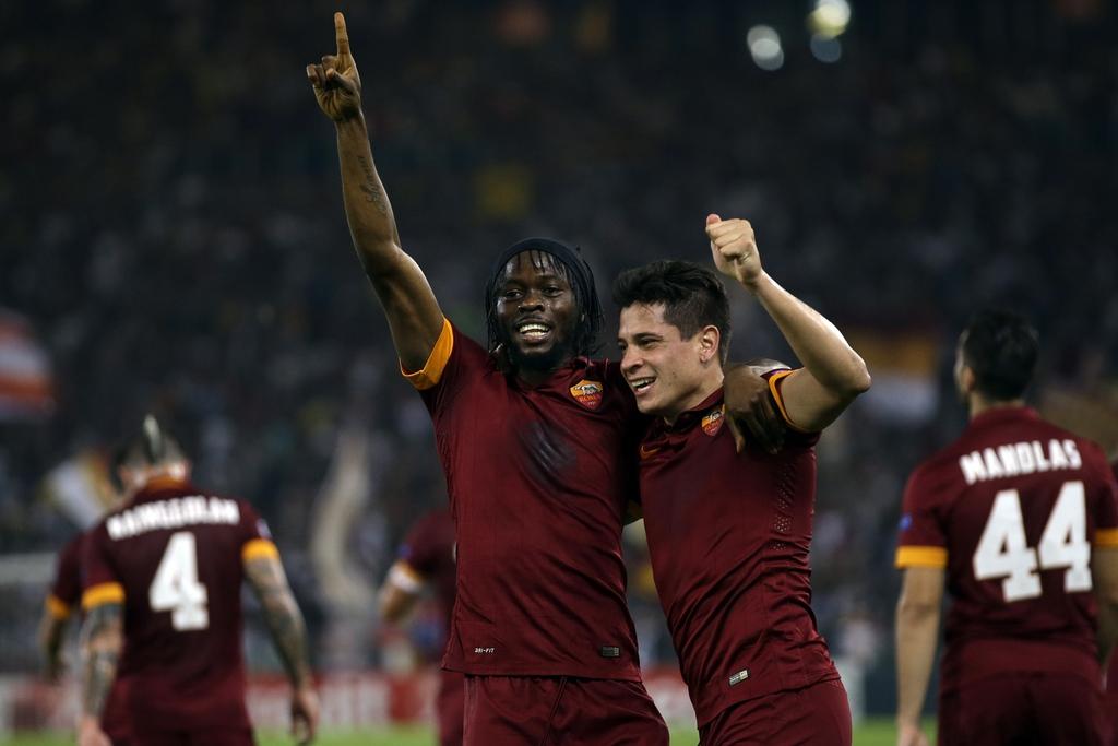 City doit se méfier de l'AS Roma, invaincue en championnat. [KEYSTONE - Tarantino]