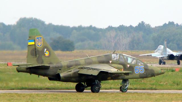 Les deux avions perdus, des Sukhoï Su-25, auraient été touchés par des missiles sol-air. [Wikimedia]