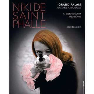 L'affiche de l'exposition "Niki de Saint Phalle" au Grand Palais à Paris. [Grand Palais / DR]