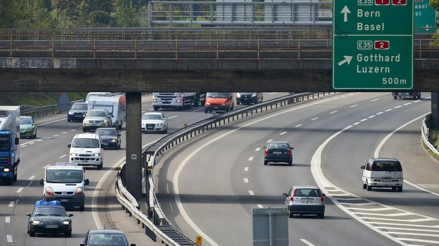 Les investigations se sont concentrées sur les axes principaux, notamment l'autoroute traversant le canton d'Argovie. [Gaetan Bally]