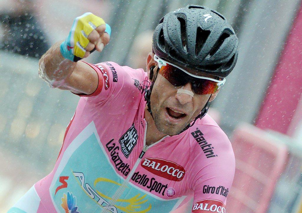 Après ses succès sur le Giro et la Vuelta, Nibali espère jouer les trouble-fêtes. [KEYSTONE - Luca Zennaro]