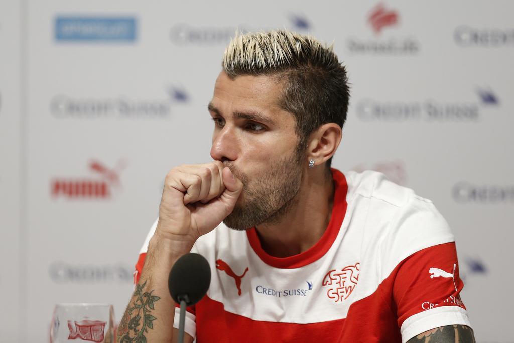 Valon Behrami sent "un groupe très concentré". Tant mieux! [KEYSTONE - Peter Klaunzer]