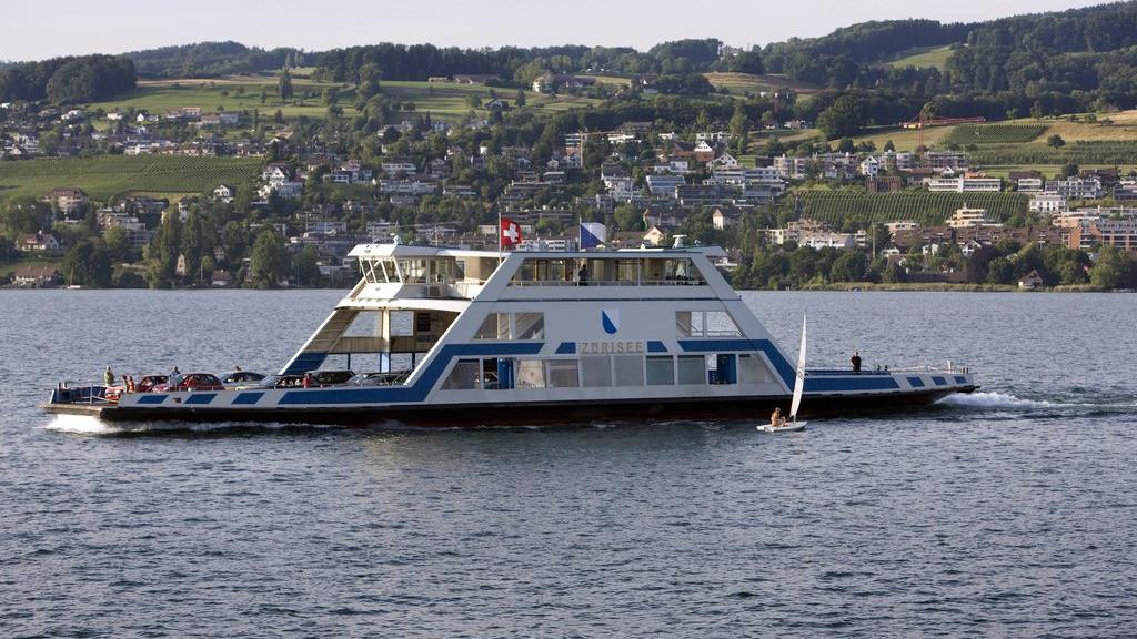 Un service de bac existe déjà sur le lac de Zurich. [Alessandro Della Bella]
