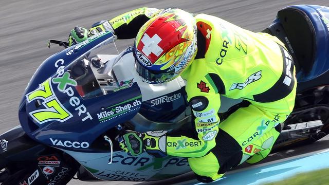 Aegerter poursuit sur sa lancée, un mois après son premier succès en Grand Prix. [Simone Rosa]