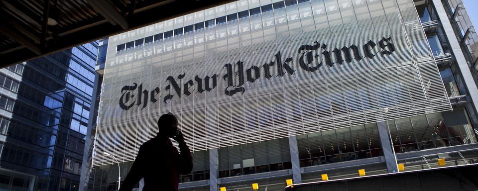 The New York Times, quotidien, journal, journalisme [AFP - Ramin Talaie/Getty Images]