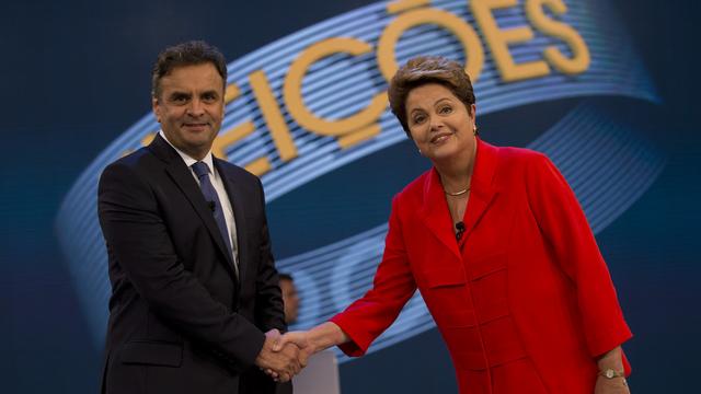 Les deux candidats se sont affrontés à la télévision moins de 48 heures avant le 2e tour. [AP Photo/Silvia Izquierdo]