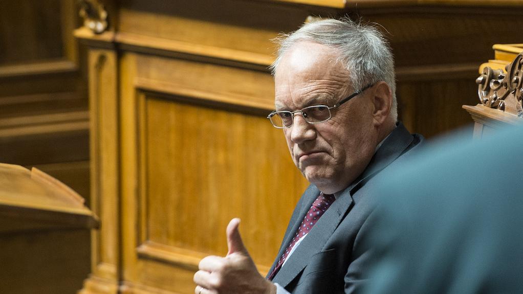 Le Conseiller fédéral Johann Schneider-Ammann a rencontré à Berne la commissaire européenne chargée de la recherche scientifique. [Peter Schneider]