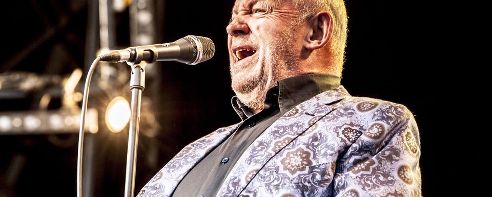 Joe Cocker au Festival du Bout du Monde à Crozon, en France, en 2013. [CITIZENSID/AFP - Bruno Pelican]