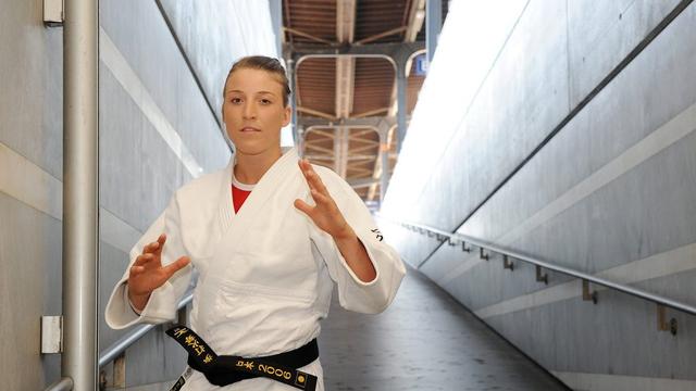 La judoka Juliane Robra.