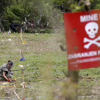 Les Etats-Unis ont décidé de ne plus fabriquer de mines antipersonnel et d'adhérer au traité international les interdisant. [Dado Ruvic]