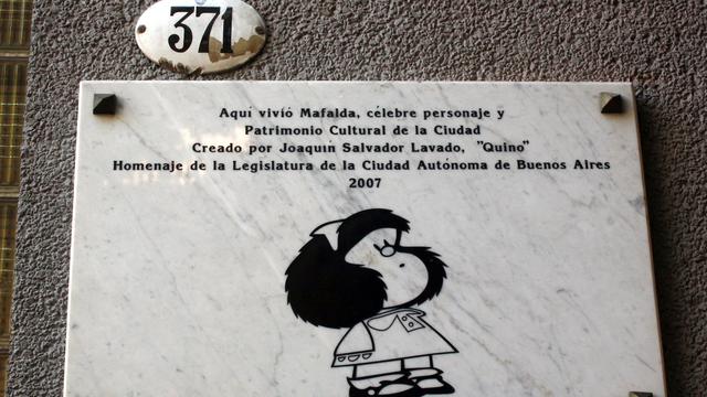 Buenos Aires a célébré les 50 ans de Mafalda comme une icône culturelle de toute l'Amérique du Sud.