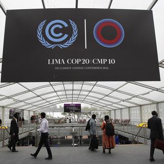La conférence de Lima est la dernière grande étape dans le marathon diplomatique qui s’achèvera avec le rendez-vous Paris-climat de décembre 2015. [Enrique Castro-Mendivil]