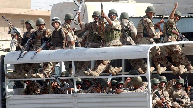 L'armée irakienne pourrait compter sur le soutien de l'Iran, notamment en matière d'équipements militaires. [EPA/Keystone - Ali Abbas]