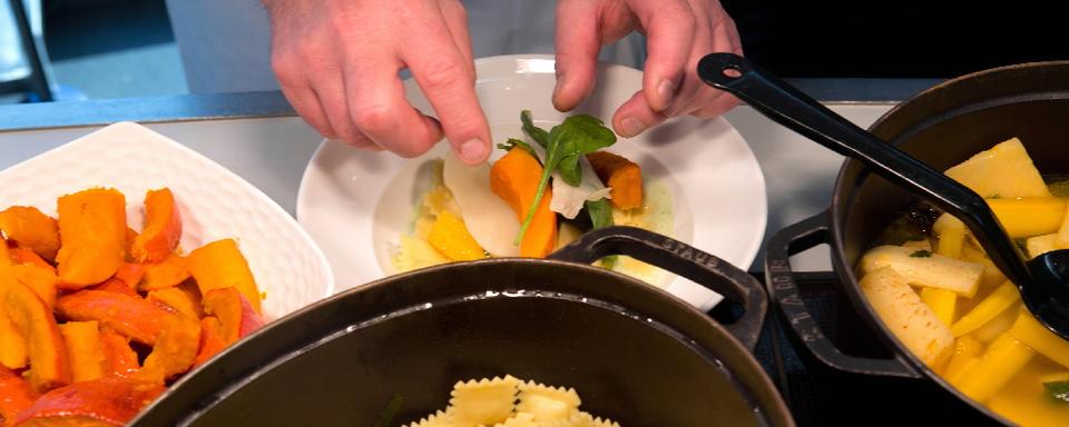 2014. Temps Présent. Plats précuisinés dans les restaurants (titre de travail) [RTS - Philippe Christin]