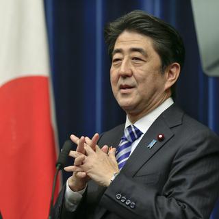Shinzo Abe, Premier ministre du Japon. [EPA/Keystone - Kimimasa Mayama]