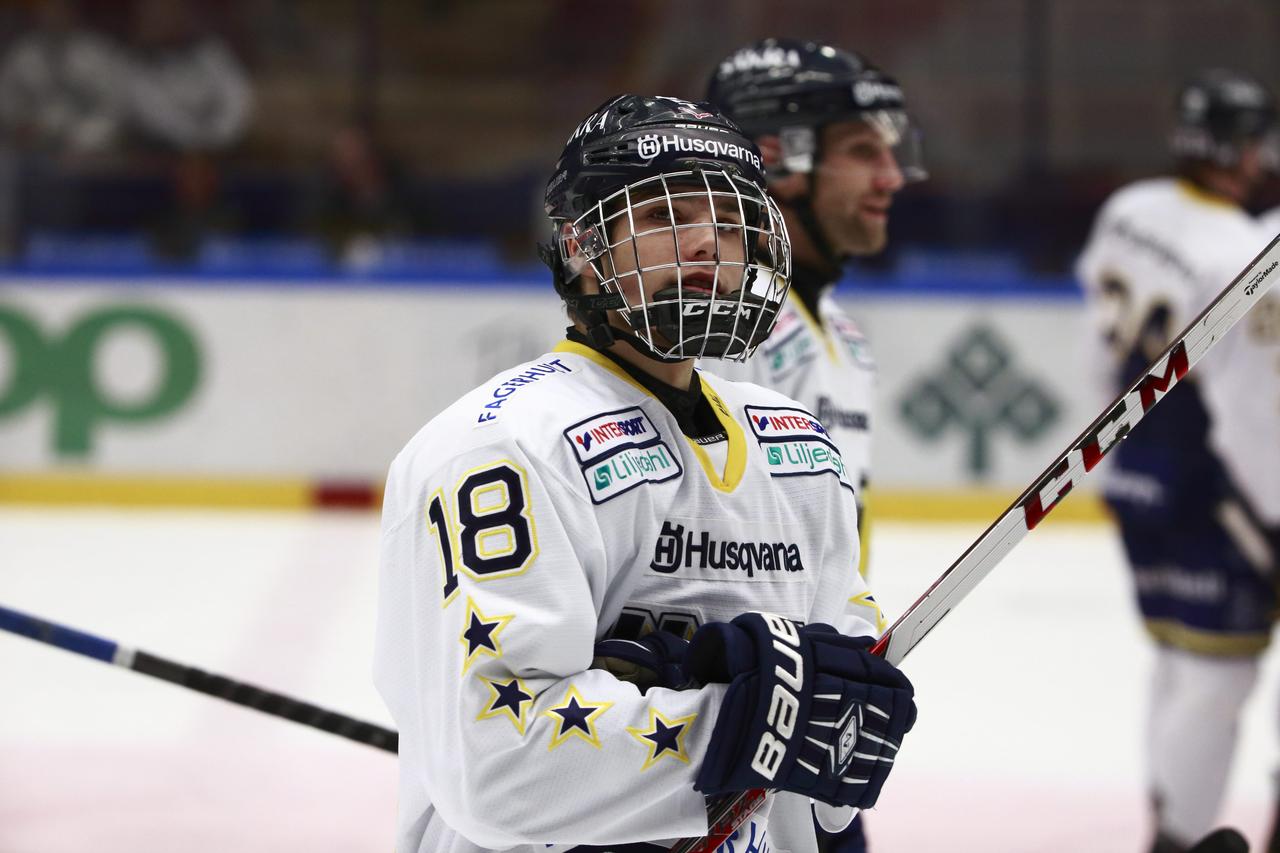 Fiala, ici sous le maillot du HV71, sera-t-il retenu pour le Mondial? [EQ Images - Daniel Eriksson]