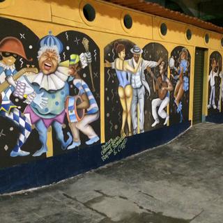 L'école de samba de Vila Isabel, le quartier de Rio où serait né la samba... selon eux. [Yann Zitouni]