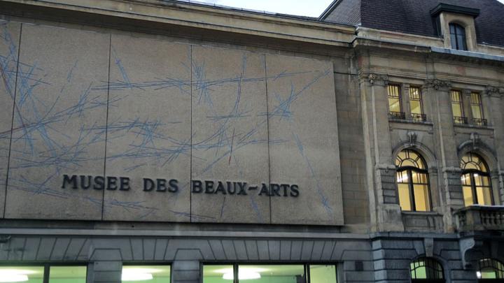 Façade extérieure du nouveau musée des Beaux-Arts du Locle. [mbal.ch]