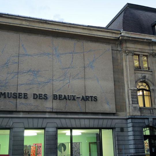 Façade extérieure du nouveau musée des Beaux-Arts du Locle. [mbal.ch]