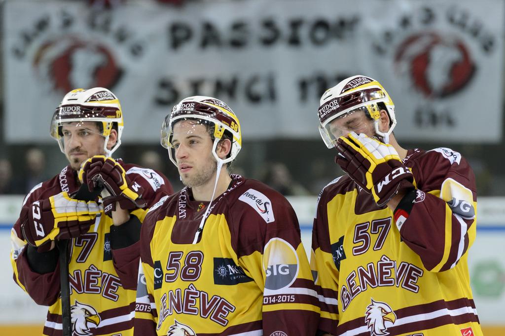 Les Aigles ont subi leur 10e défaite en 14 matches contre Berne. [Gillieron - LAURENT GILLIERON]