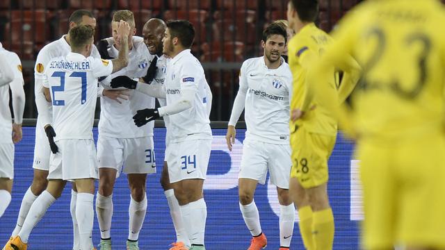 Les Zurichois fêtent une 1ère victoire en phase de poule. [Steffen Schmidt]