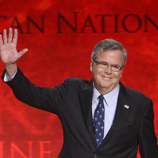 Jeb Bush, premier candidat républicain à la présidentielle américaine de 2016. [Keystone - EPA/Shawn Thew]