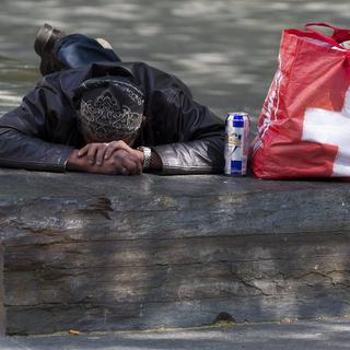 La pauvreté a touché une personne sur 13 en Suisse en 2012 (image d'illustration) [Salvatore Di Nolfi]