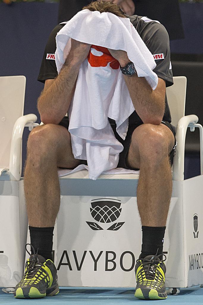 Rien ne semble aller pour Wawrinka en ce moment. [KEYSTONE - Georgios Kefalas]