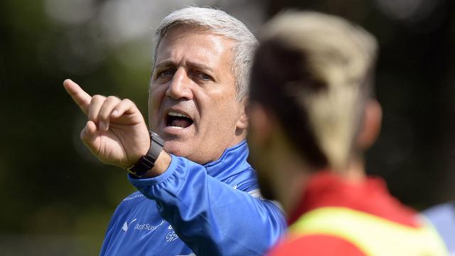 Vladimir Petkovic, entraîneur de l'équipe suisse de football. [Walter Bieri]