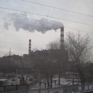 Arrivée à Novossibirsk. [David Collin]
