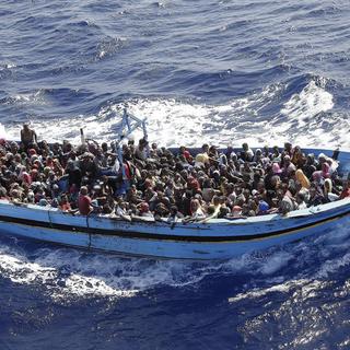 Le nombre de migrants morts ou disparus en 2014 approche les 3000, selon l'OIM. [EPA/GIUSEPPE LAMI]