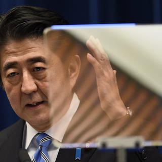 Le Premier ministre japonais Shinzo Abe, ce 18 novembre 2014, à Tokyo.