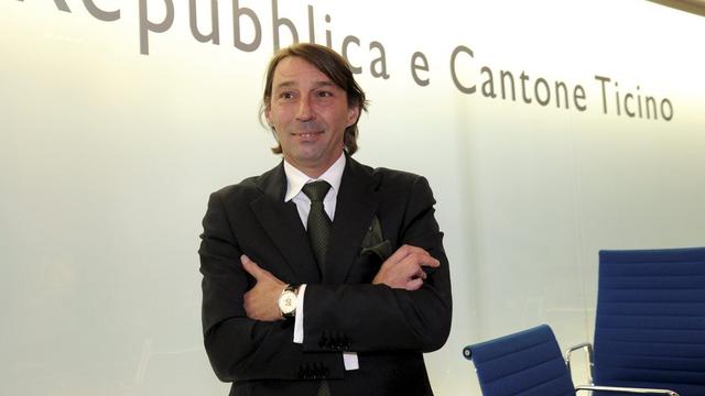 Michele Foletti, chef démissionnaire du groupe Lega au Parlement tessinois.
