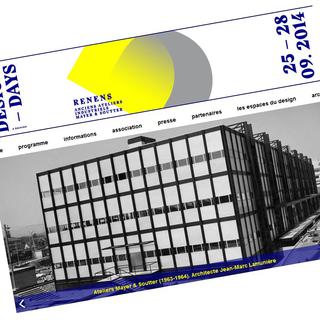 Design Days se tient à Renens du 25 au 28 septembre 2014. [www.designdays.ch]