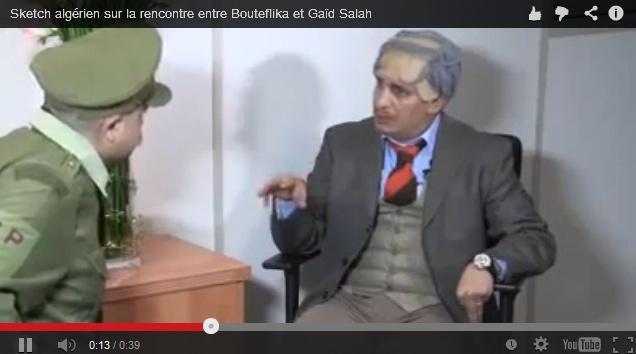 Vidéo satire du président algérien Abdelaziz Bouteflika. [Youtube]