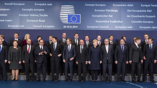 Sommet européen express à Bruxelles. [key - AP Photo/Geert Vanden Wijngaert]