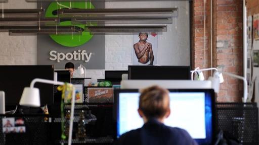 En 2013, Spotify comptait six millions d'utilisateurs payants. [Britta Pedersen]