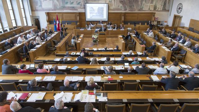 Les délégués l'Organisation des Suisses de l'étranger étaient réunis samedi au Rathaus de Berne.