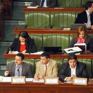 Commission chargée de la rédaction de la Constitution tunisienne. [Fethi Belaid]