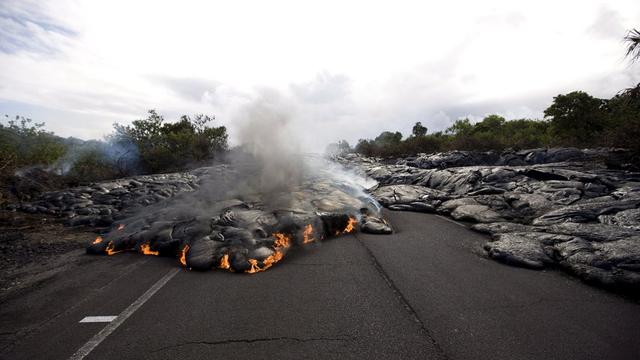 Volcan Hawaï Kilauea [EPA/BRUCE OMORI]