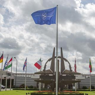 L'OTAN se réunit d'urgence pour parler de la crise en Ukraine. [AP Photo/Olivier Matthys]
