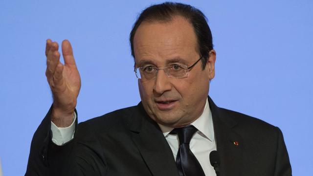 Le président français François Hollande. [EPA/Keystone - Michel Euler]