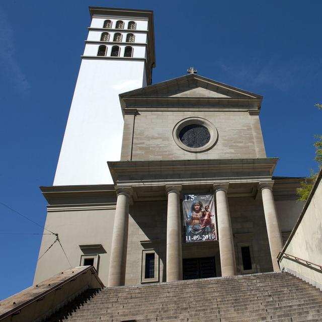La Basilique Notre-Dame de Lausanne. [Keystone - Laurent Gilliéron]
