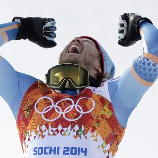 Kjetil Jansrud, nouveau champion olympique de Super-G.