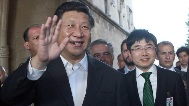 Le président chinois Xi Jinping. [EPA/Lefteris Damianidis]