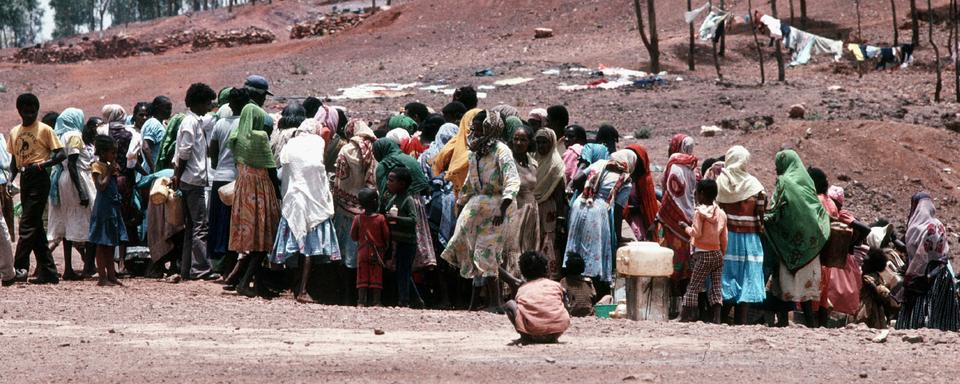 Un camp de réfugiés à Asmara, en Erythrée. [AFP - Roger Viollet]