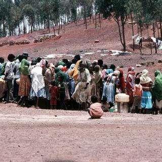 Un camp de réfugiés à Asmara, en Erythrée. [AFP - Roger Viollet]