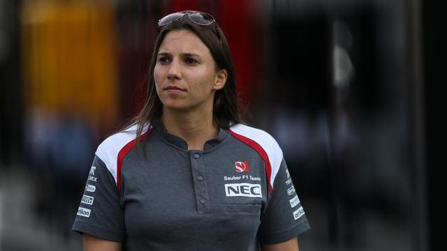 Simona de Silvestro est présente auprès de l'équipe Sauber sur le circuit de Catalunya. [Mirko Stange]